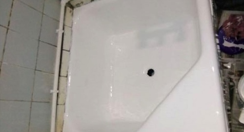 Обновление душевого поддона акрилом | Ладушкин